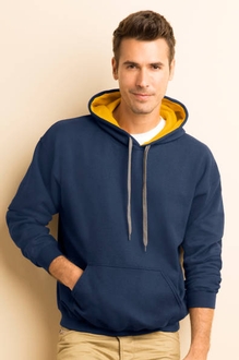 Gildan<br>Contrast Hooded<br>Sweatshirt<br>Style:185C00