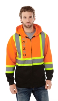 Canada Sportswear<br>Freedom Hi-Vis<br>Full-Zip Hoodie<br>Style: L00682